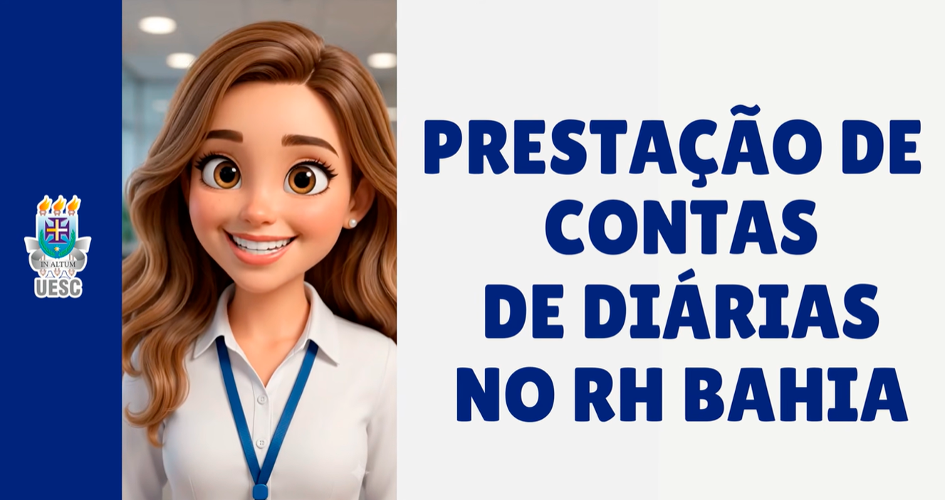 Tutorial de prestação de contas de diárias